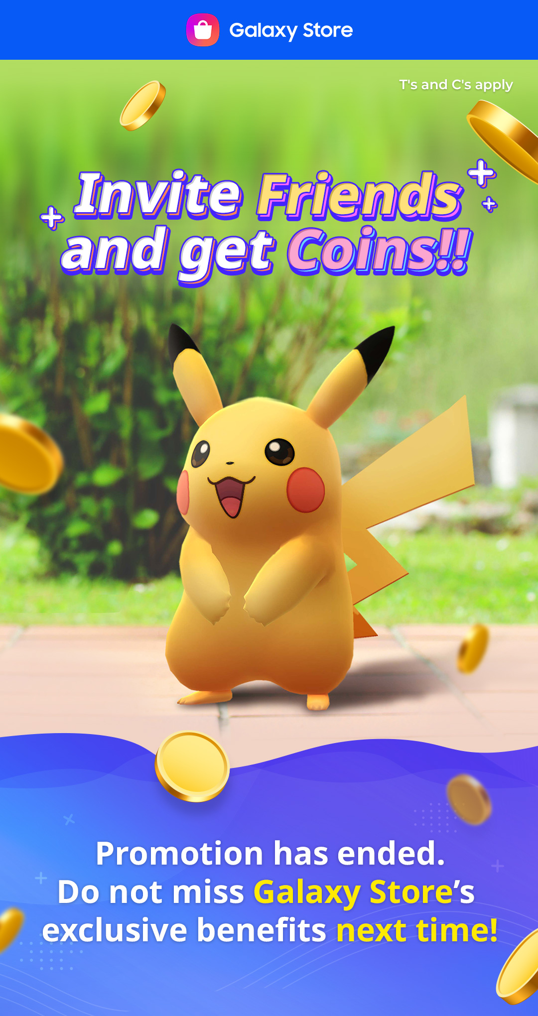 [Pokémon Go!] Invite Friends and get Coins!
